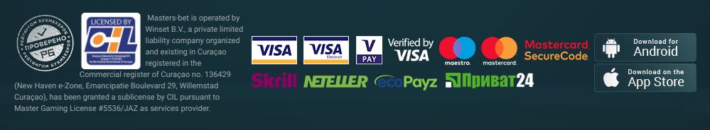 платежные системы работающие с masters bet